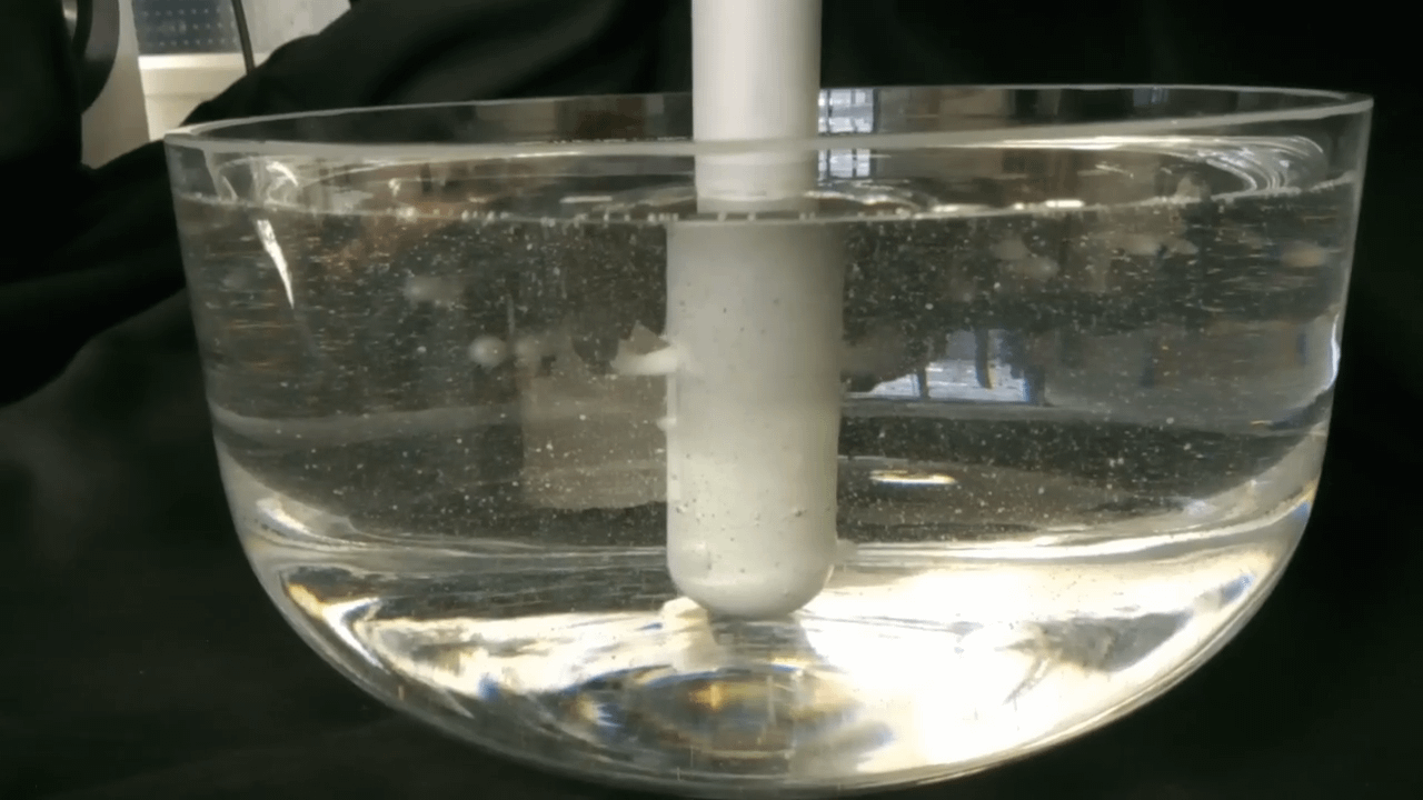 Physical modelling of ultrasonic degassing in glycerine Ultrasonic Degassing Physical modelling of ultrasonic degassing in glycerine Ultrasonic Degassing