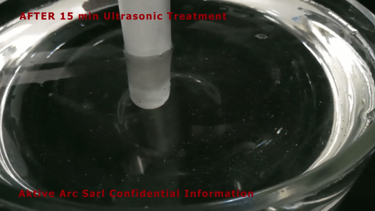 Physical modelling of ultrasonic degassing in glycerine Ultrasonic Degassing Physical modelling of ultrasonic degassing in glycerine Ultrasonic Degassing